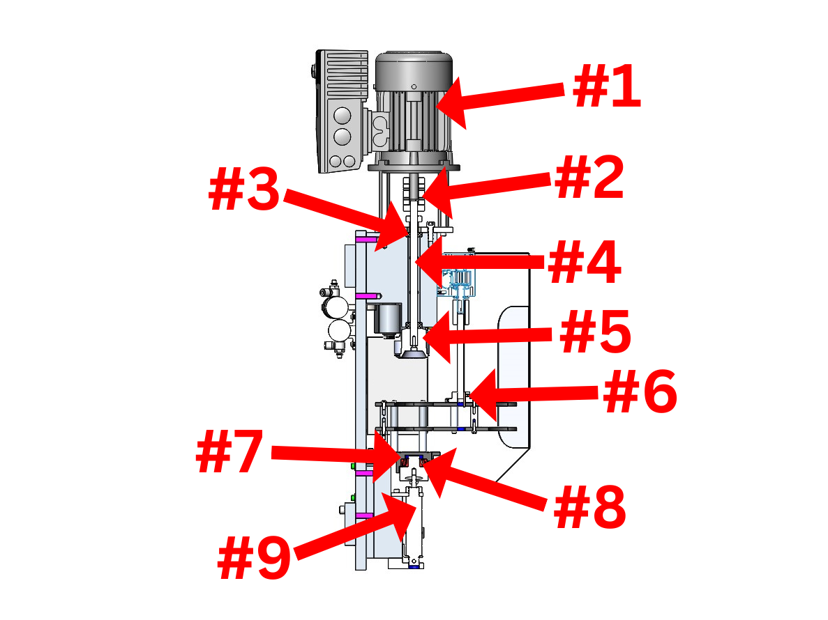 202 Seamer Machine MC-202 Part Selector – Microcanner Parts