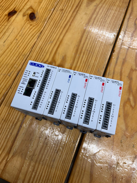 Pre-programmed PLC controls package