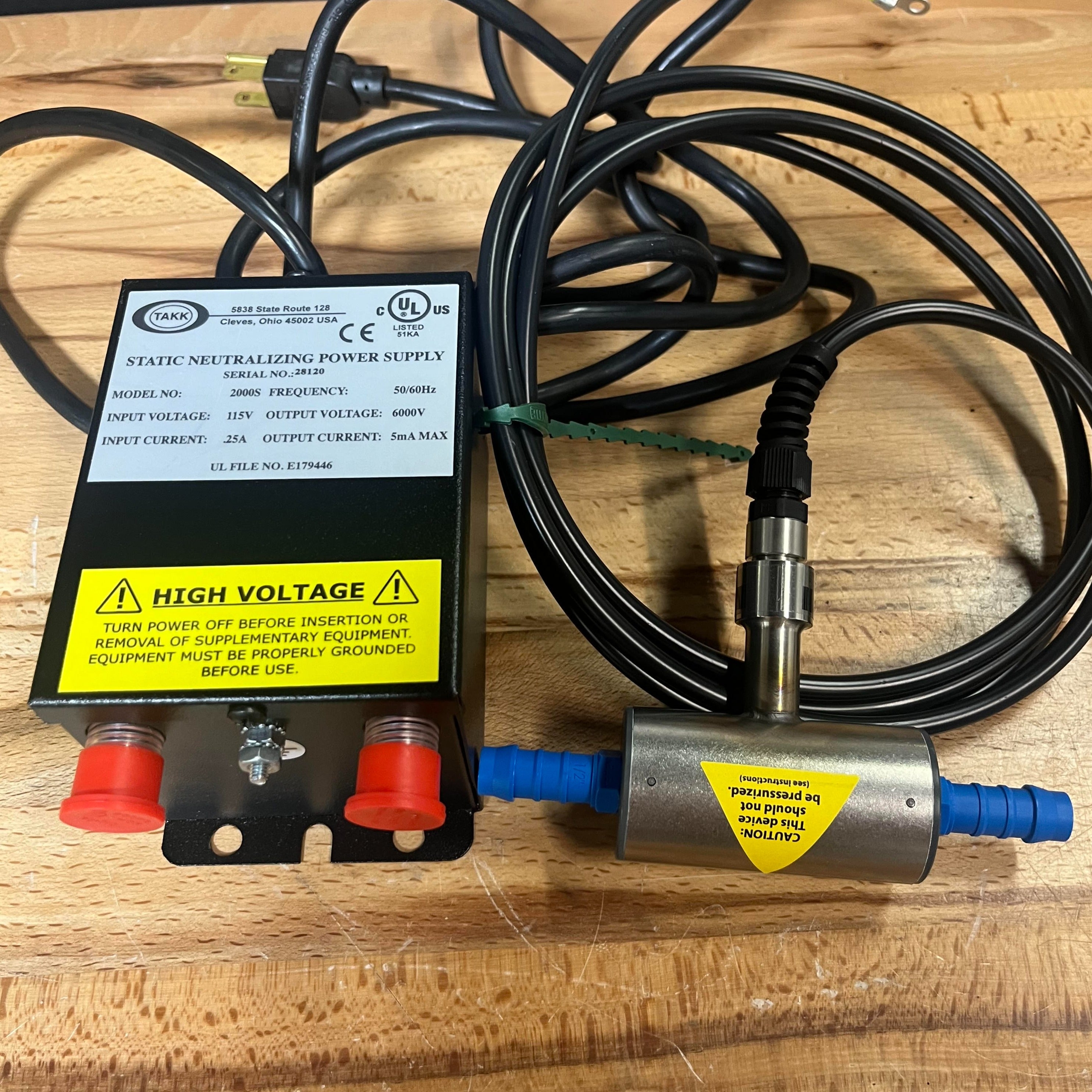 Ionized Air Kit – Microcanner Parts